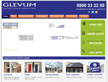 Tablet Screenshot of glevum.co.uk